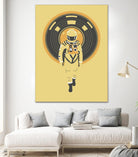 DJ Hal by Robert Farkas on GIANT ART - brown contemporary