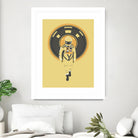 DJ Hal by Robert Farkas on GIANT ART - brown contemporary