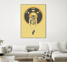 DJ Hal by Robert Farkas on GIANT ART - brown contemporary