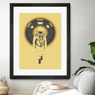 DJ Hal by Robert Farkas on GIANT ART - brown contemporary