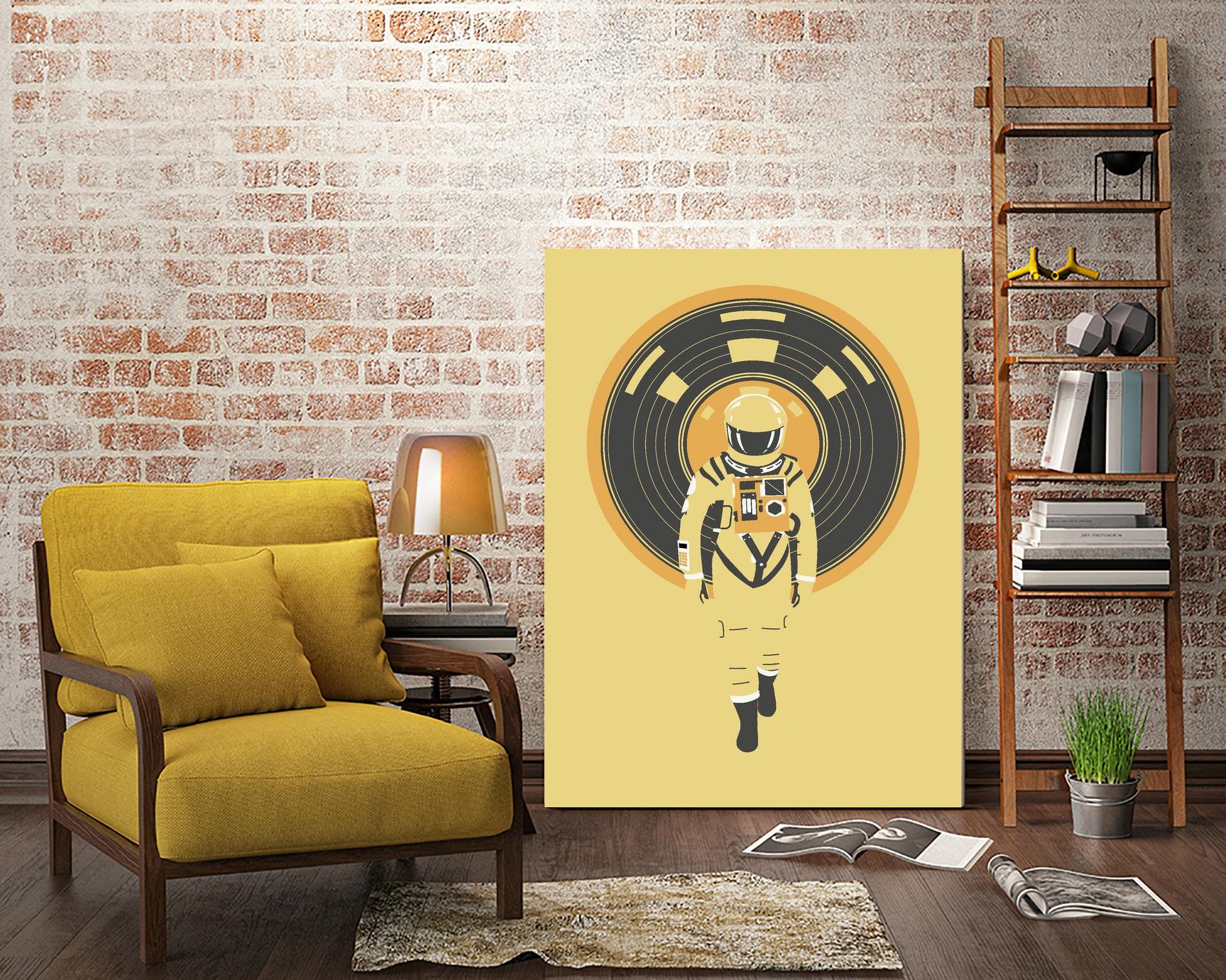 DJ Hal by Robert Farkas on GIANT ART - brown contemporary