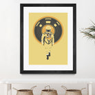 DJ Hal by Robert Farkas on GIANT ART - brown contemporary