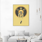 DJ Hal by Robert Farkas on GIANT ART - brown contemporary