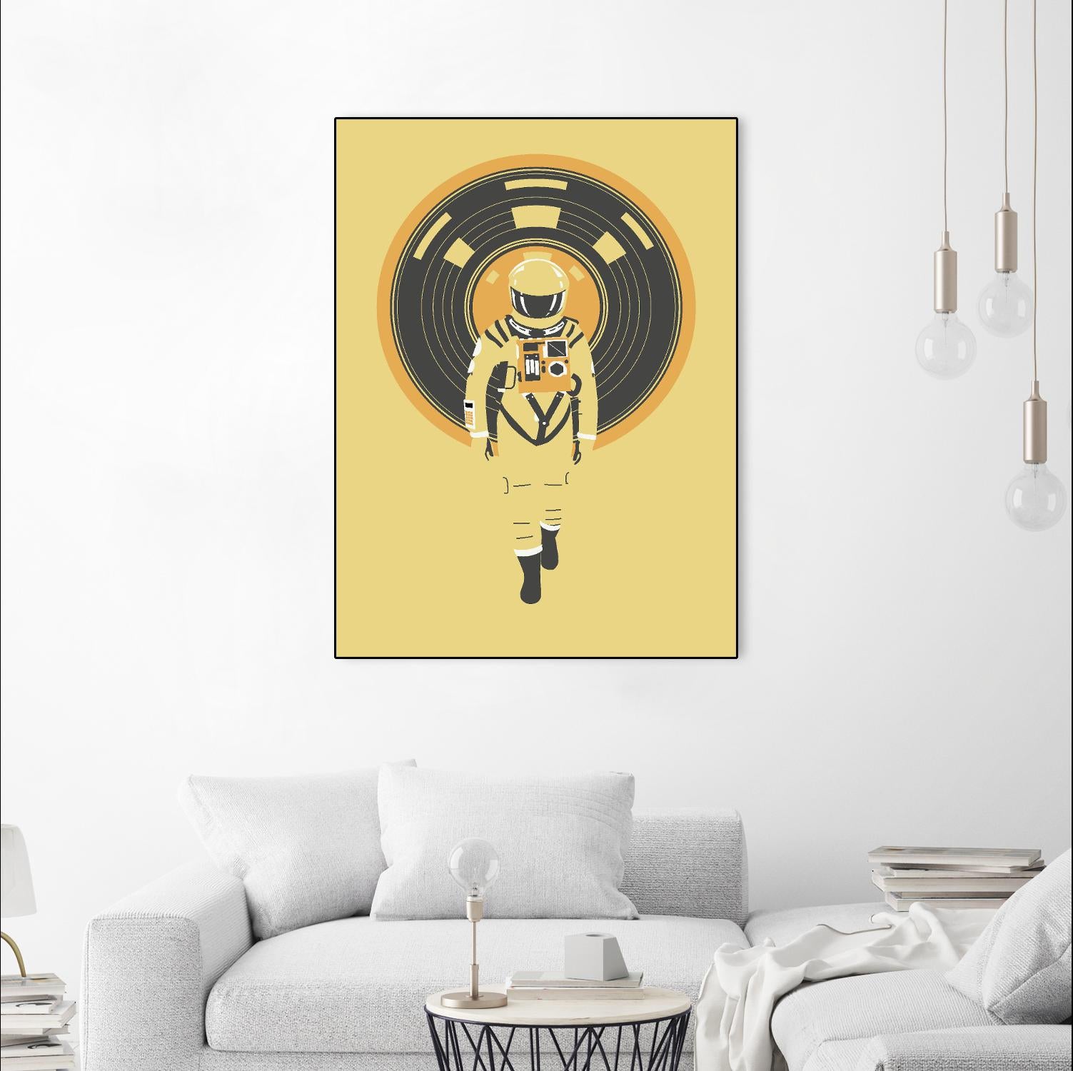 DJ Hal by Robert Farkas on GIANT ART - brown contemporary