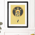 DJ Hal by Robert Farkas on GIANT ART - brown contemporary