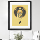 DJ Hal by Robert Farkas on GIANT ART - brown contemporary