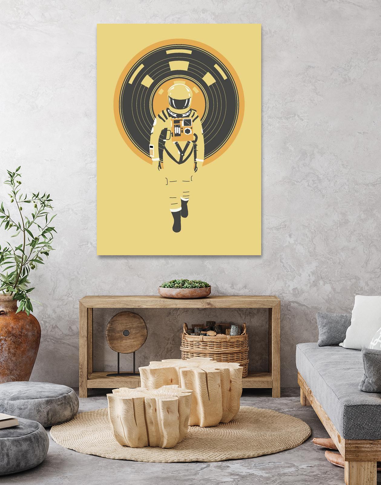 DJ Hal by Robert Farkas on GIANT ART - brown contemporary