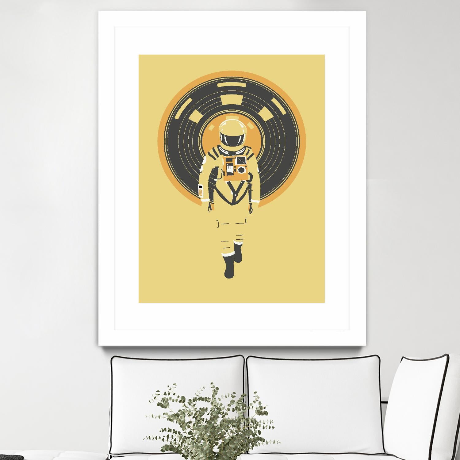 DJ Hal by Robert Farkas on GIANT ART - brown contemporary
