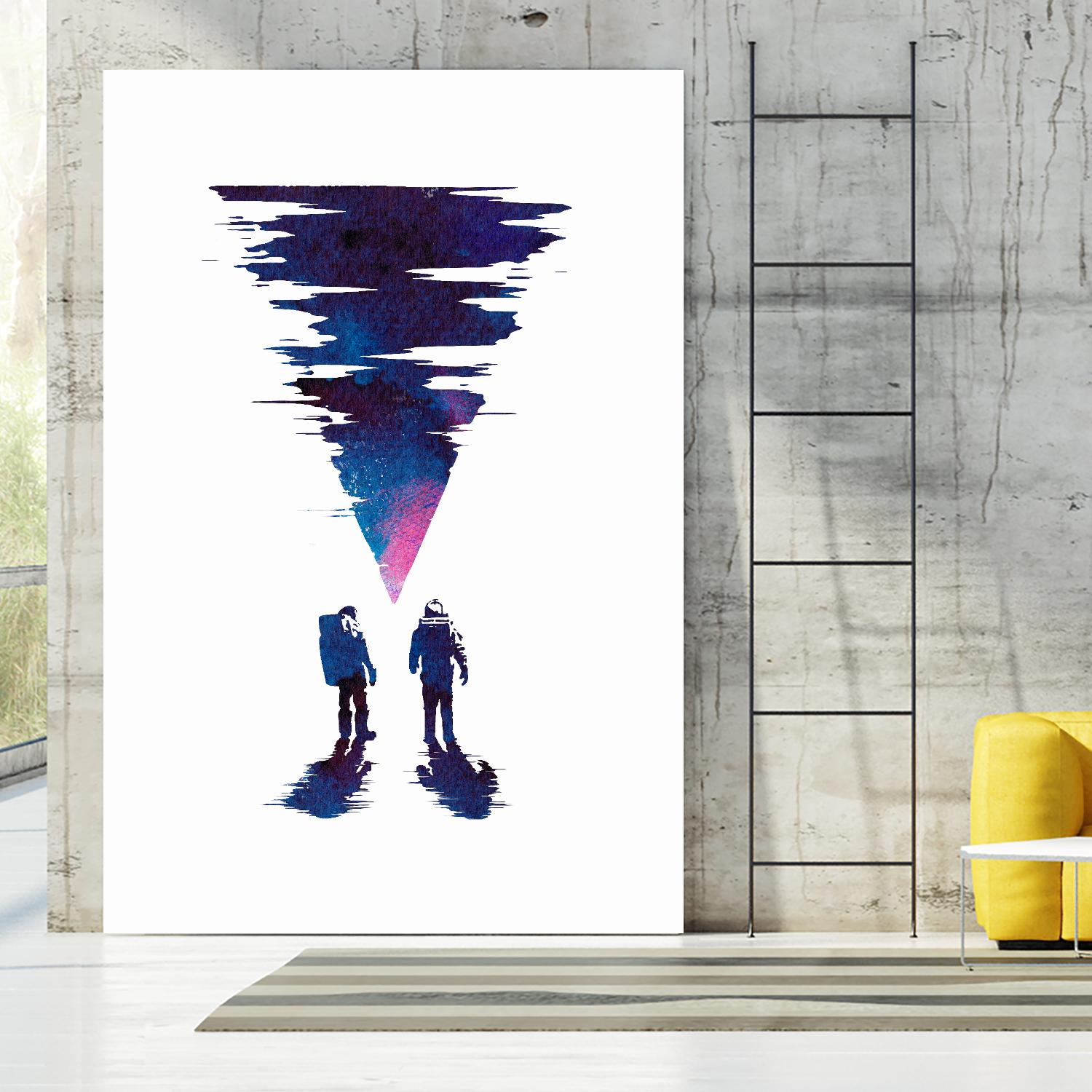 The Thing by Robert Farkas on GIANT ART - pink contemporary