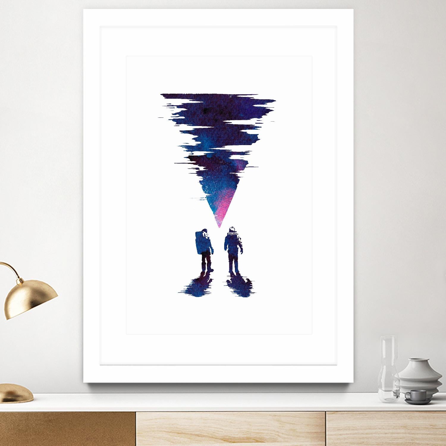 The Thing by Robert Farkas on GIANT ART - pink contemporary