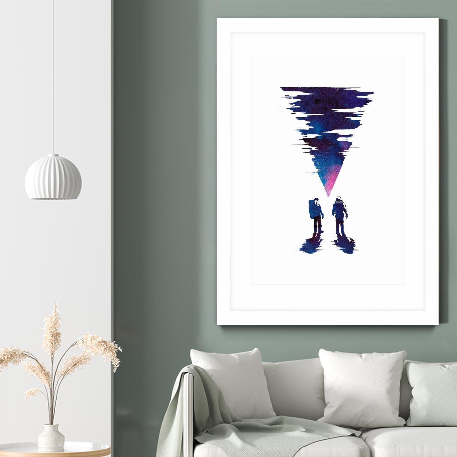 The Thing by Robert Farkas on GIANT ART - pink contemporary