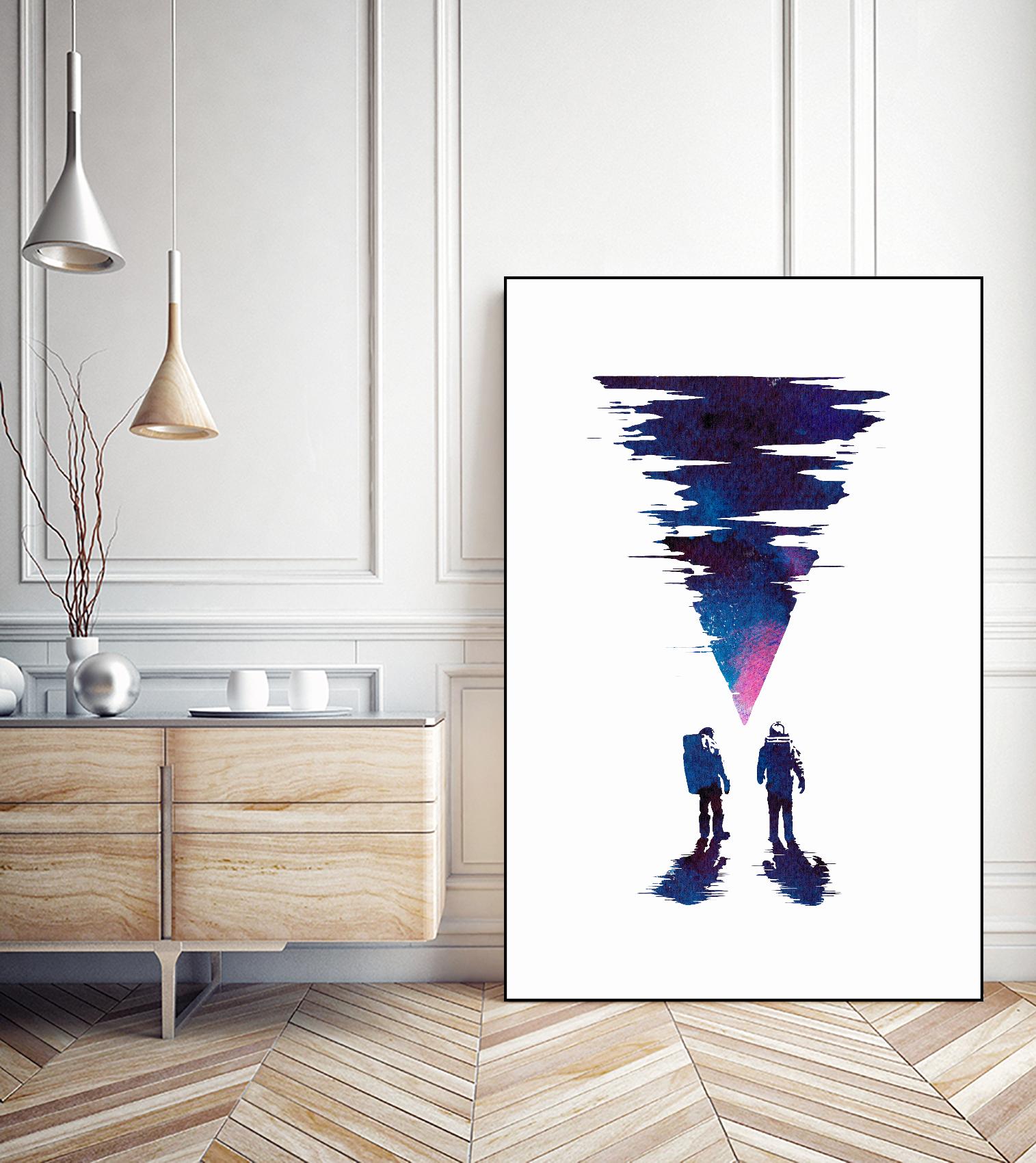 The Thing by Robert Farkas on GIANT ART - pink contemporary