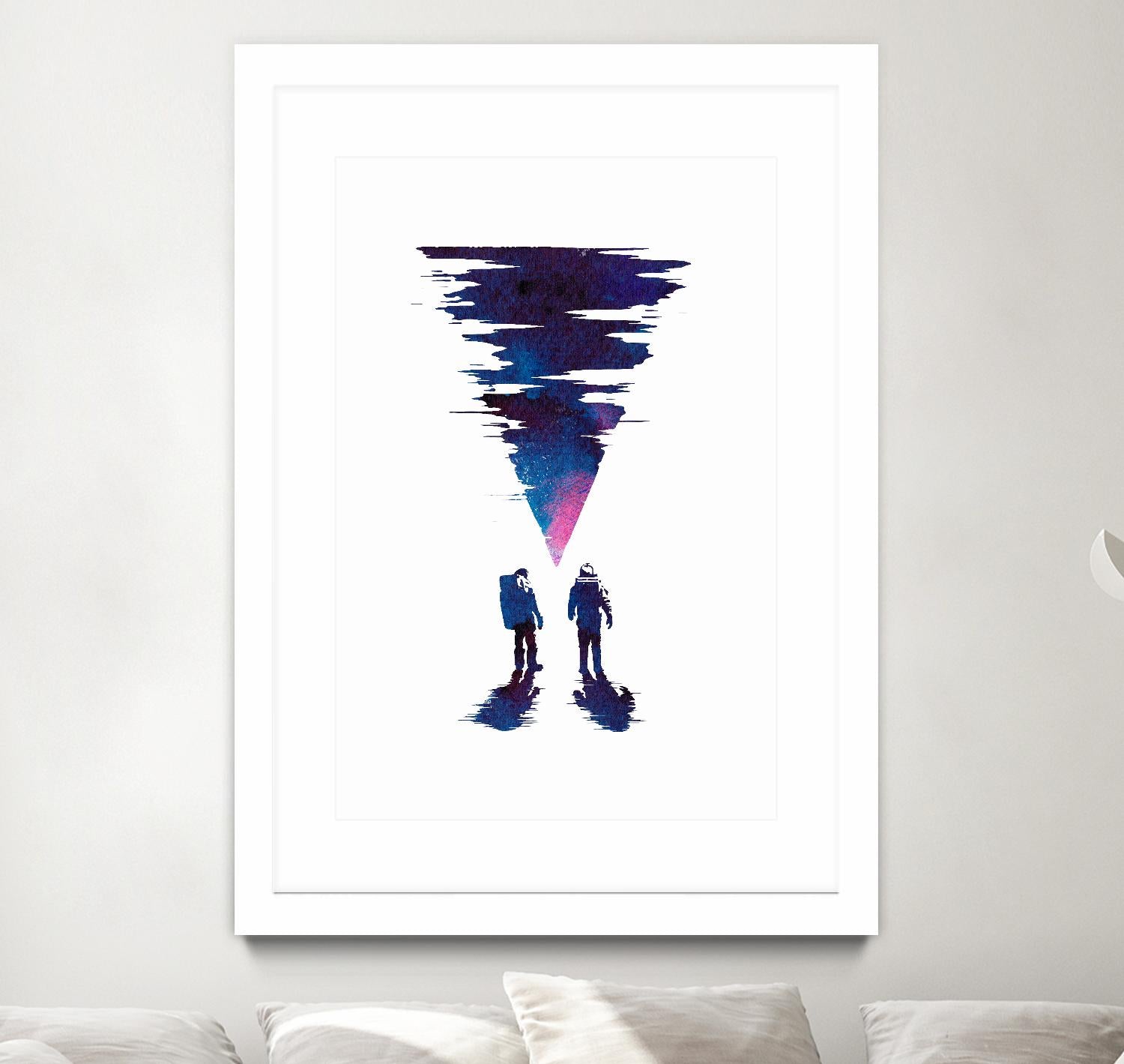 The Thing by Robert Farkas on GIANT ART - pink contemporary