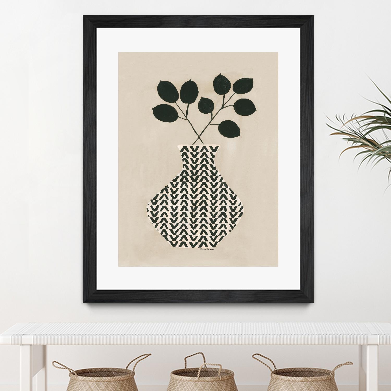 Vadim Vase by Megan Galante on GIANT ART - green contemporary, floral/still life, vases