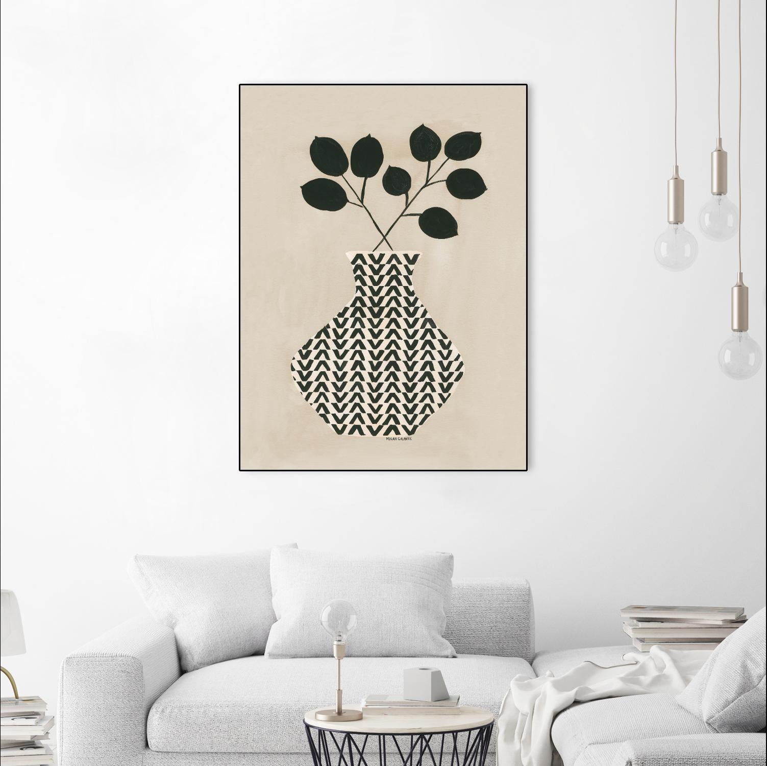 Vadim Vase by Megan Galante on GIANT ART - green contemporary, floral/still life, vases