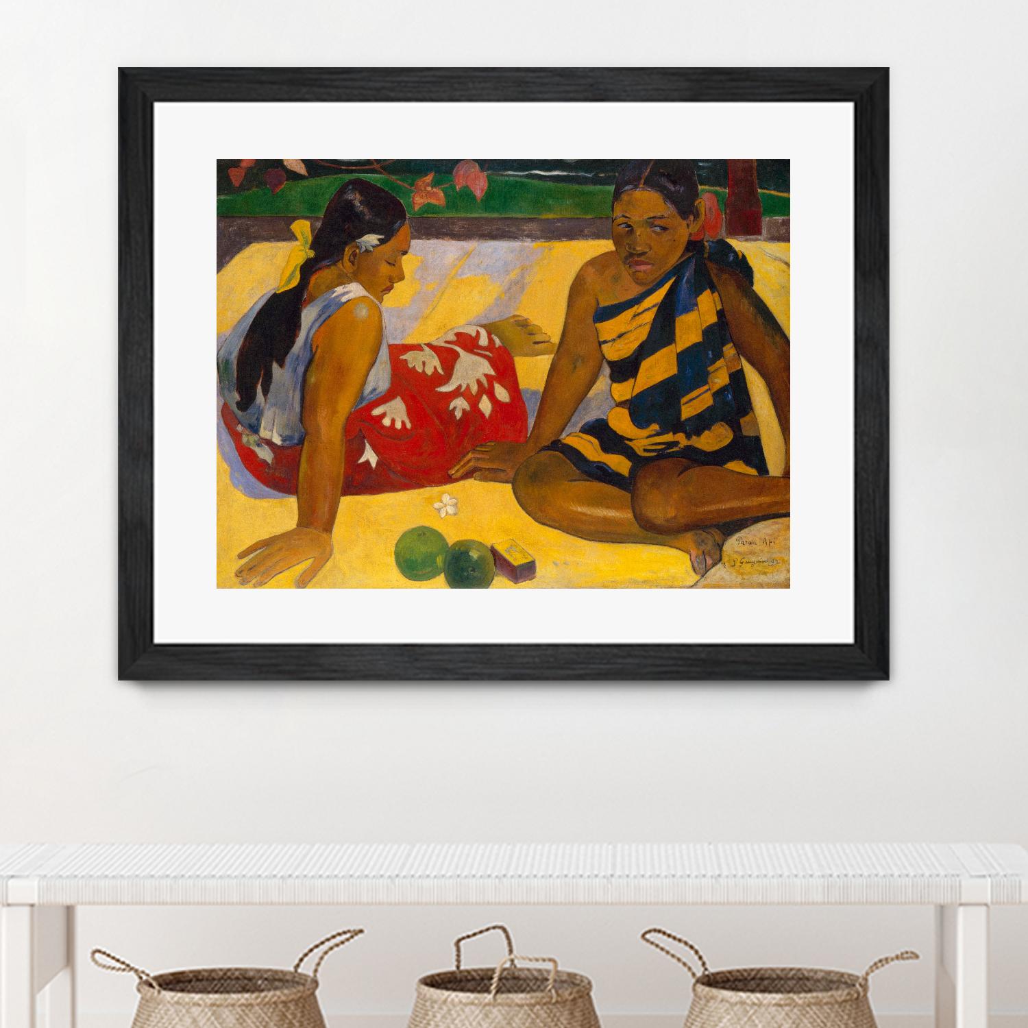 What News by Paul Gauguin on GIANT ART - multicolor museum; figurative