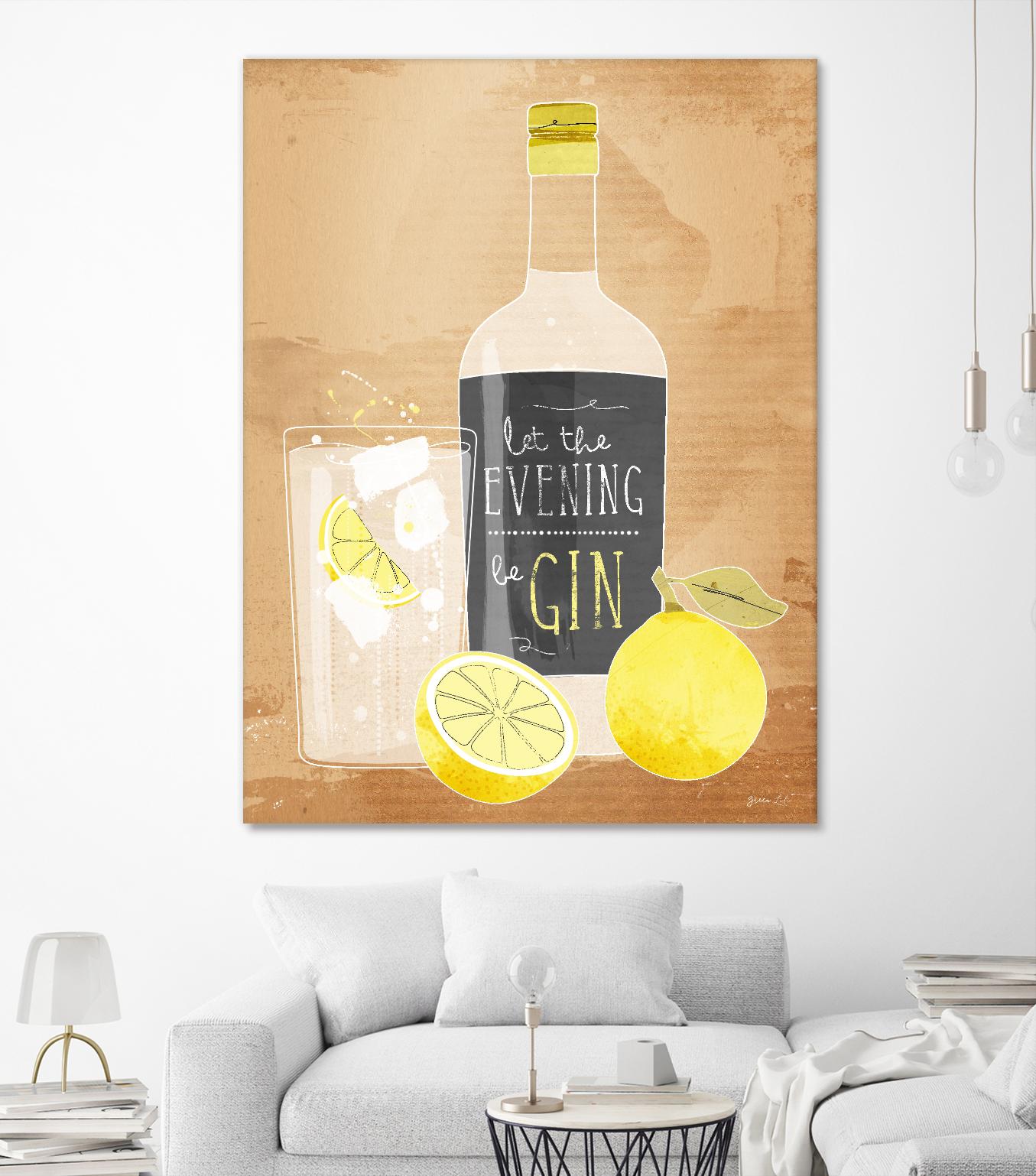 Let the Evening BeGin by Green Lili on GIANT ART - multicolor cuisine