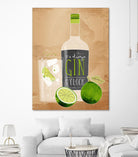 Gin O’Clock by Green Lili on GIANT ART - multicolor cuisine