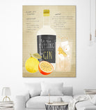 Ginger Gin Sparkler by Green Lili on GIANT ART - multicolor cuisine