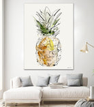 Fine Apple by Green Lili on GIANT ART - multicolor contemporary; cuisine
