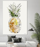 Fine Apple by Green Lili on GIANT ART - multicolor contemporary; cuisine