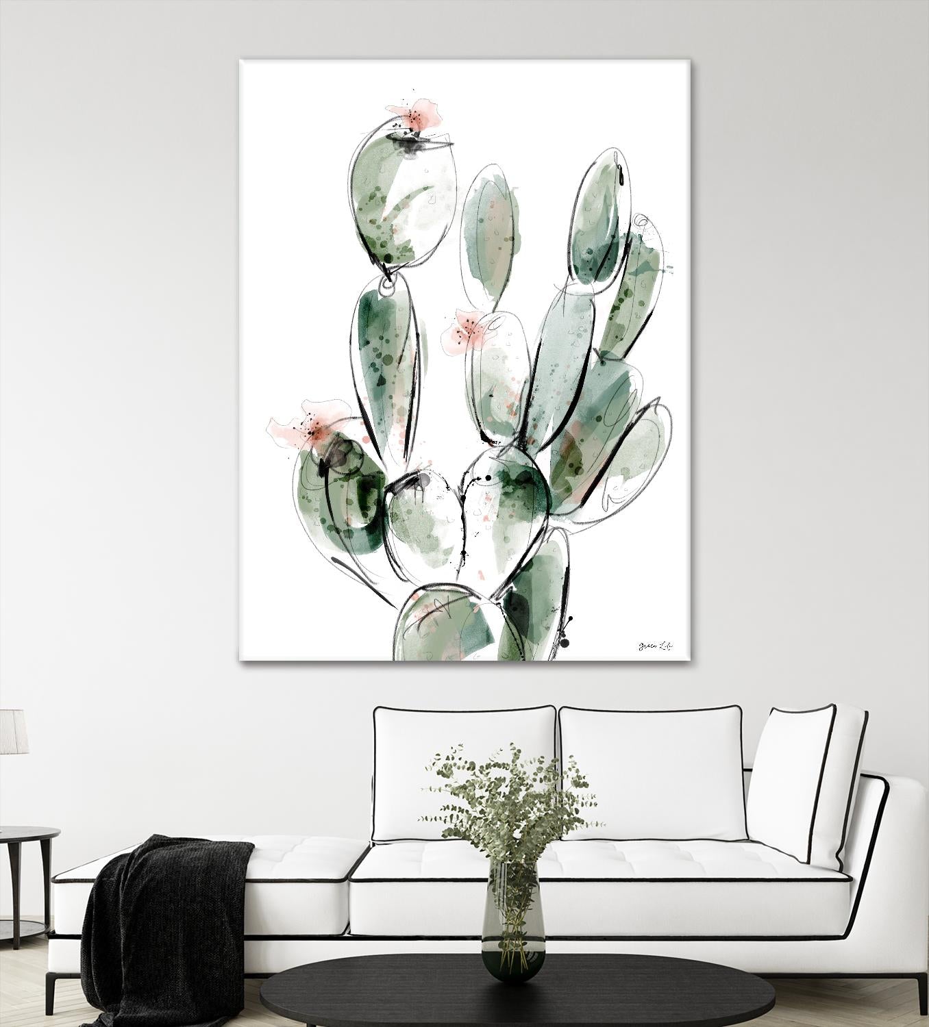 Prickly Pear by Green Lili on GIANT ART - multicolor contemporary