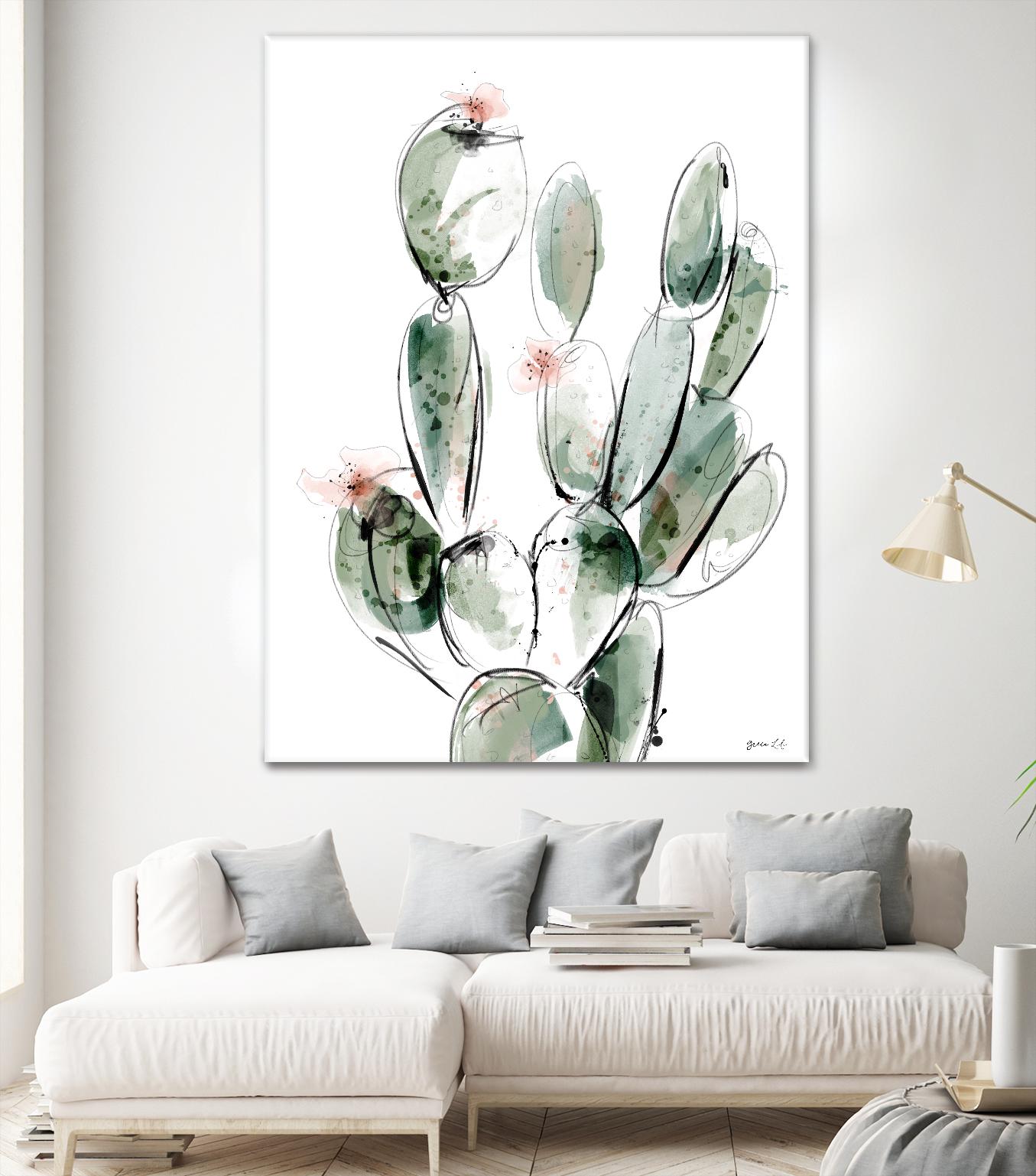 Prickly Pear by Green Lili on GIANT ART - multicolor contemporary