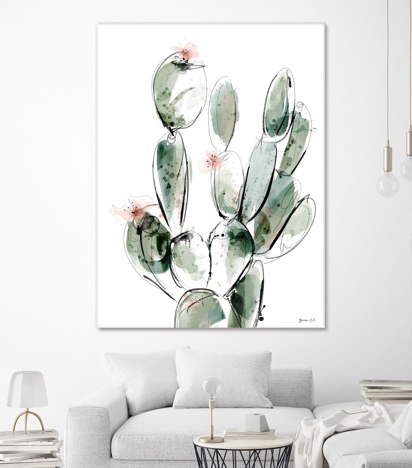 Prickly Pear by Green Lili on GIANT ART - multicolor contemporary