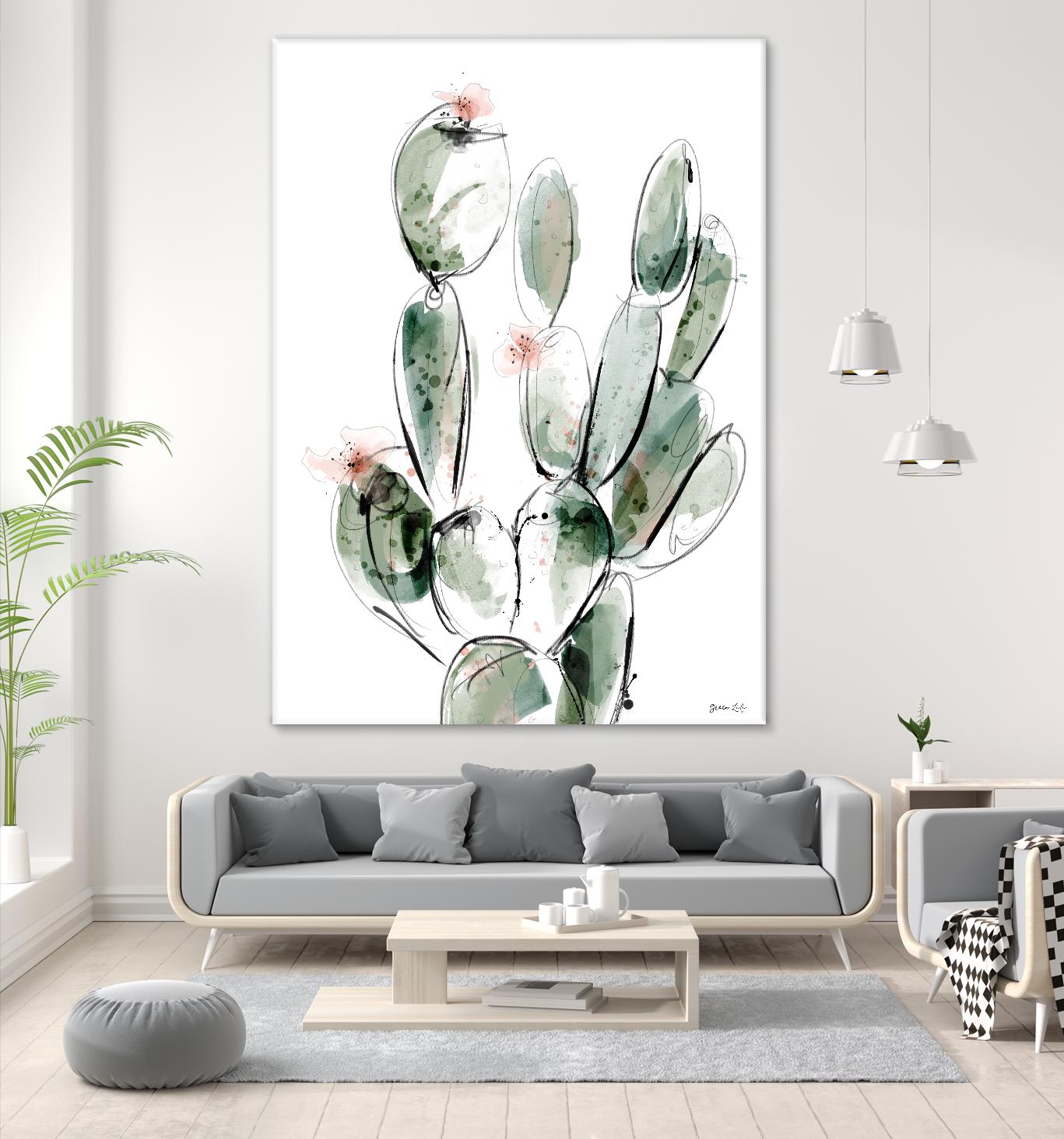 Prickly Pear by Green Lili on GIANT ART - multicolor contemporary