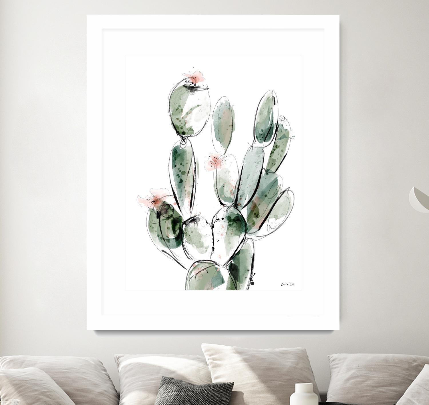 Prickly Pear by Green Lili on GIANT ART - multicolor contemporary