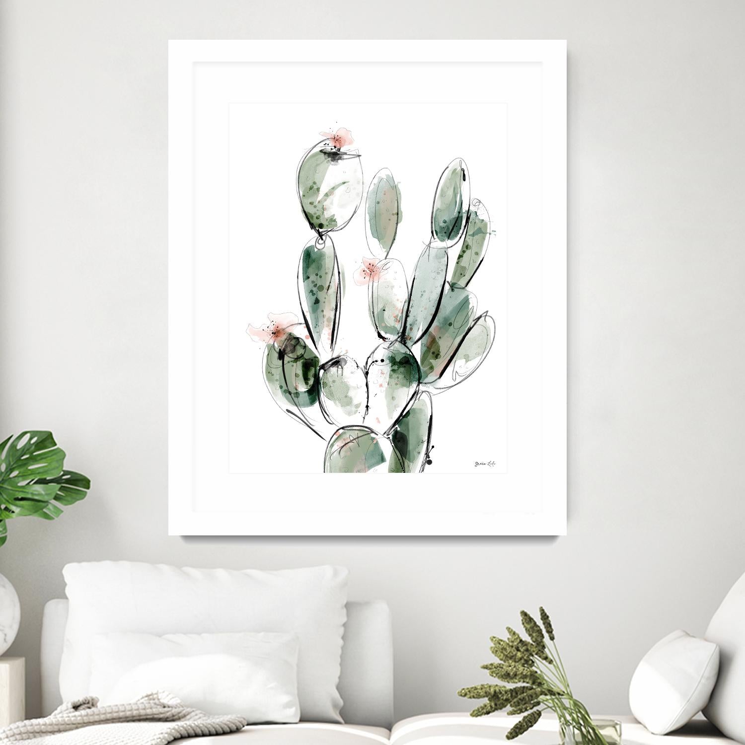 Prickly Pear by Green Lili on GIANT ART - multicolor contemporary