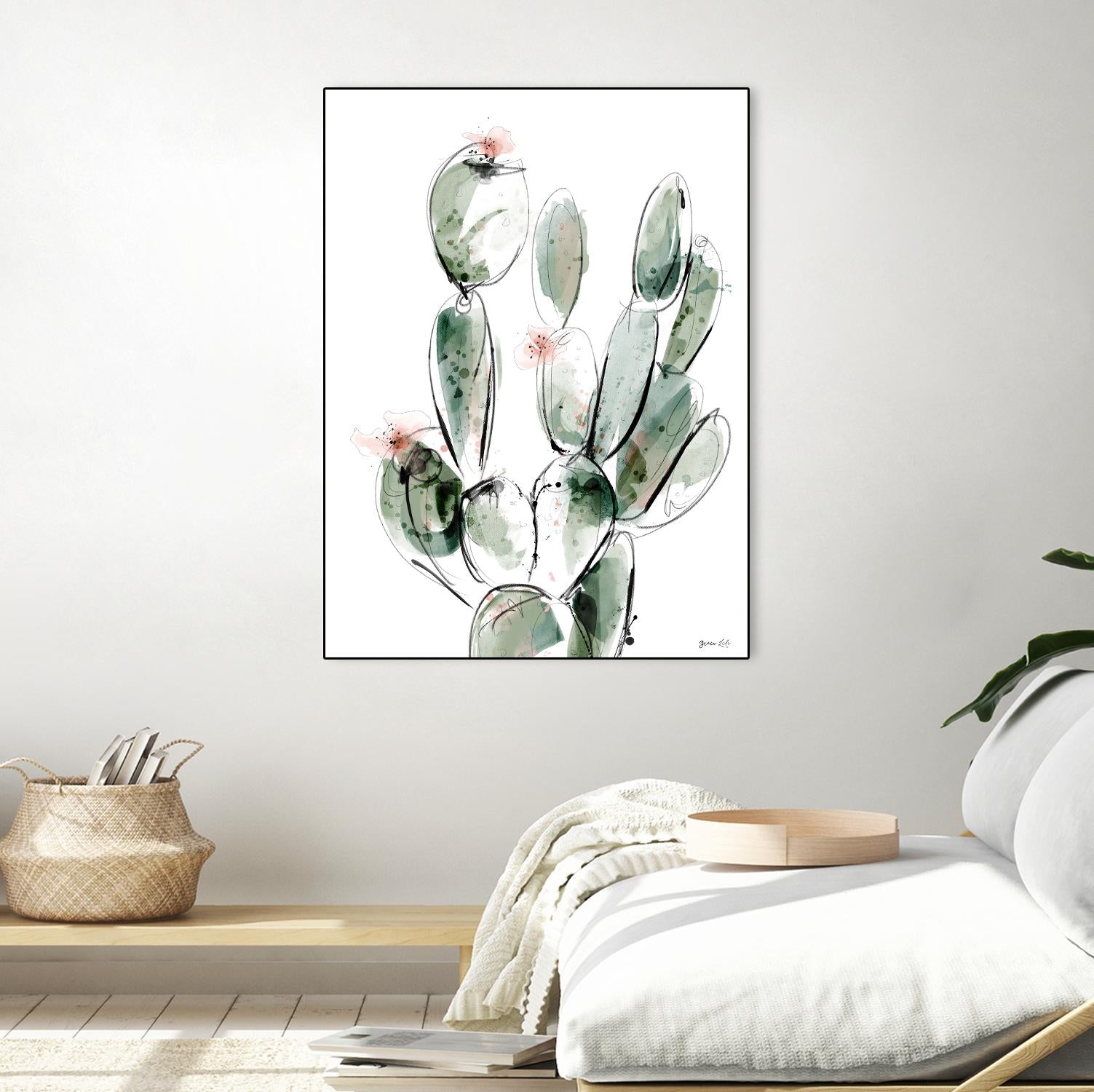 Prickly Pear by Green Lili on GIANT ART - multicolor contemporary