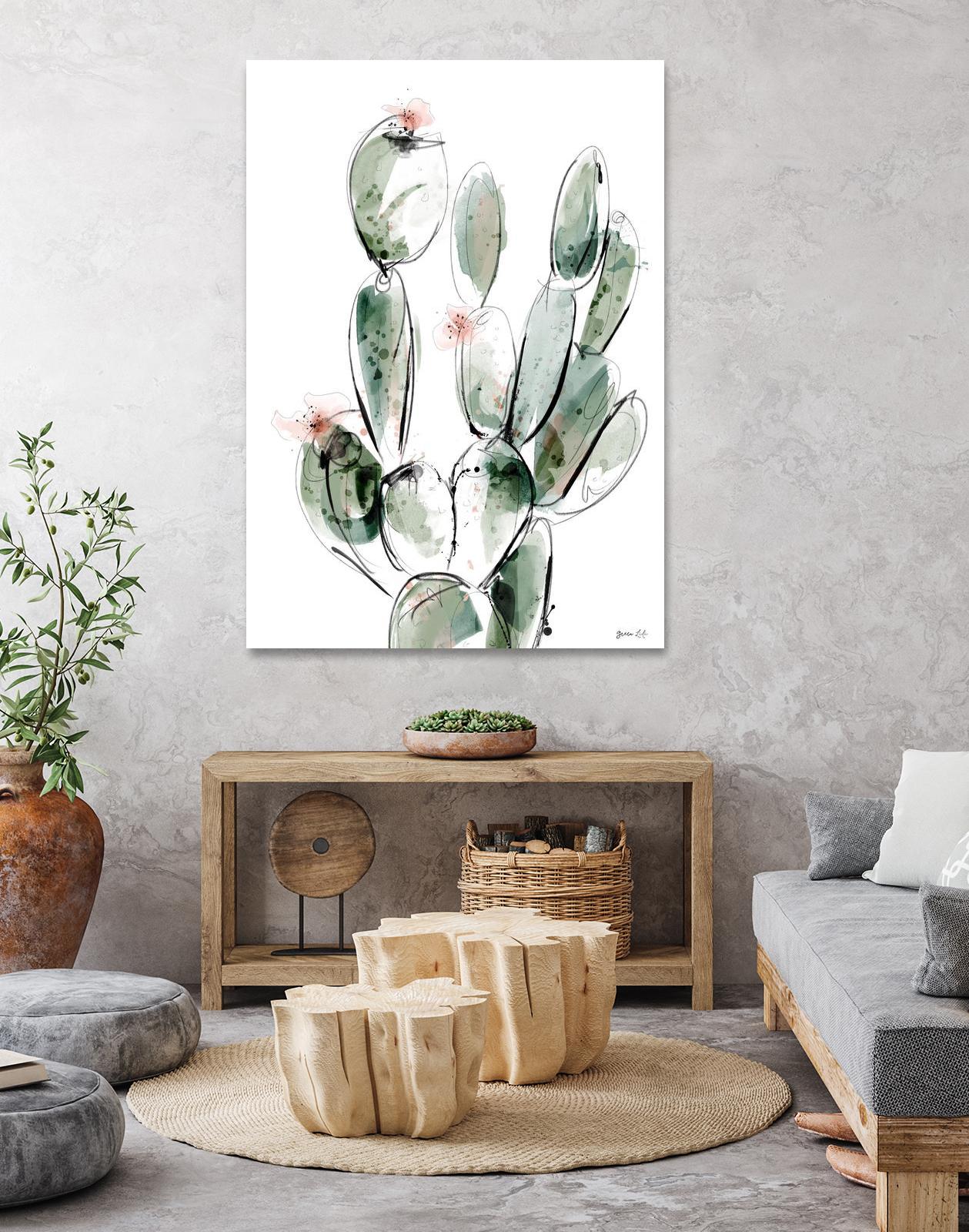 Prickly Pear by Green Lili on GIANT ART - multicolor contemporary
