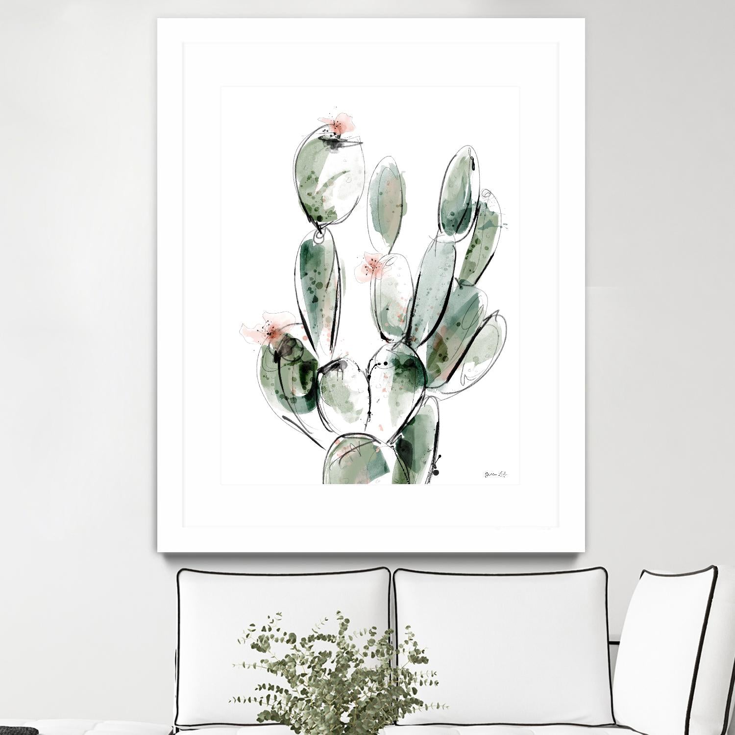 Prickly Pear by Green Lili on GIANT ART - multicolor contemporary