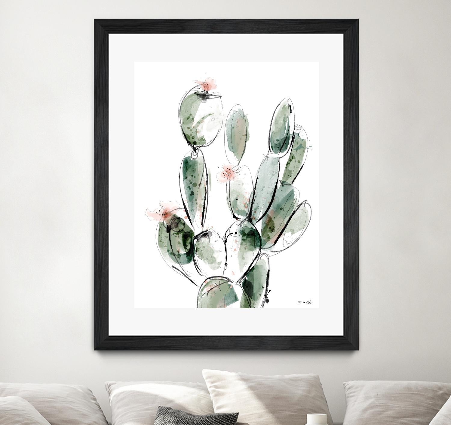 Prickly Pear by Green Lili on GIANT ART - multicolor contemporary