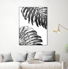 Double Philodendron (BW) by Lexie Greer on GIANT ART - multicolor photography; floral/still life