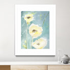 Teal Tones by Sheila Golden on GIANT ART - multicolor contemporary; floral/still life