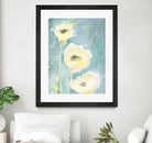 Teal Tones by Sheila Golden on GIANT ART - multicolor contemporary; floral/still life