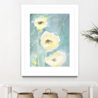 Teal Tones by Sheila Golden on GIANT ART - multicolor contemporary; floral/still life