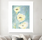 Teal Tones by Sheila Golden on GIANT ART - multicolor contemporary; floral/still life