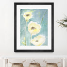 Teal Tones by Sheila Golden on GIANT ART - multicolor contemporary; floral/still life