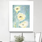 Teal Tones by Sheila Golden on GIANT ART - multicolor contemporary; floral/still life