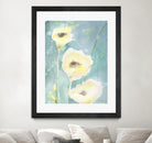 Teal Tones by Sheila Golden on GIANT ART - multicolor contemporary; floral/still life