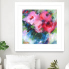 Big Pinks by Pamela Gatens on GIANT ART - multicolor floral/still life