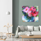 Big Pinks by Pamela Gatens on GIANT ART - multicolor floral/still life
