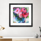 Big Pinks by Pamela Gatens on GIANT ART - multicolor floral/still life