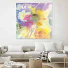 Dragonfly by Sheila Golden on GIANT ART - multicolor floral/still life; contemporary