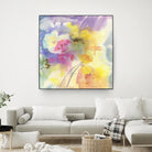 Dragonfly by Sheila Golden on GIANT ART - multicolor floral/still life; contemporary