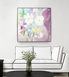 Serenity by Sheila Golden on GIANT ART - multicolor floral/still life; contemporary