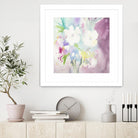 Serenity by Sheila Golden on GIANT ART - multicolor floral/still life; contemporary